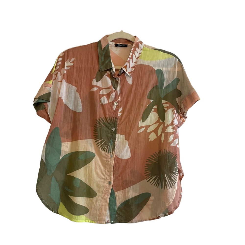 Floral Print Women's Blouse